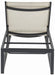 Maldives - Water Resistant Outdoor Patio Adjustable Sun Chaise Lounge Chair With Gray Base - Simple Home Plus