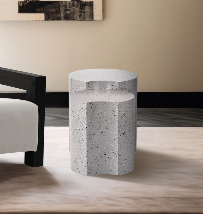 Dimple - Modular End Table - Terazzo Finish - Simple Home Plus