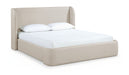 Warby - Vegan Leather Upholstered Bed - Simple Home Plus
