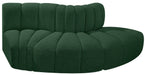 Arc - Boucle Fabric 3 Piece Modular Sofa - Simple Home Plus