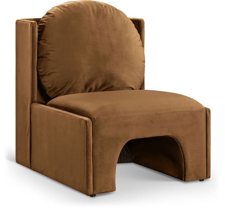Sigma - Velvet Accent Chair - Simple Home Plus