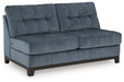 Maxon Place - Armless Loveseat - Navy - Simple Home Plus