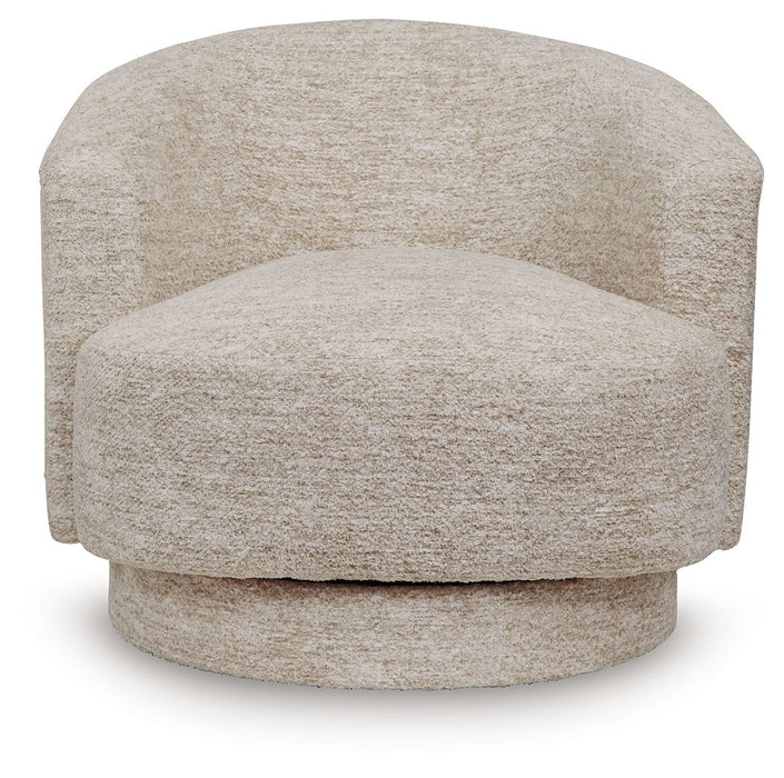 Wardsor - Stone - Swivel Chair - Simple Home Plus