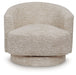 Wardsor - Stone - Swivel Chair - Simple Home Plus