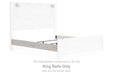 Gerridan - King Rails - White - Simple Home Plus