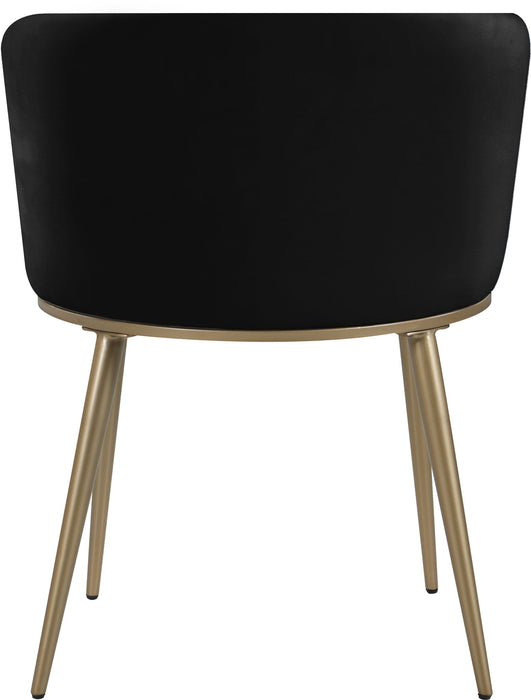 Skylar - Dining Chair with Gold Legs (Set of 2) - Simple Home Plus