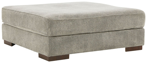 Bayless - Smoke - Oversized Accent Ottoman - Simple Home Plus
