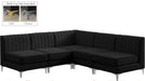 Alina - 5 Piece Armless Sectional - Simple Home Plus