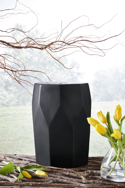 Rhysworth - Black - Stool - Simple Home Plus