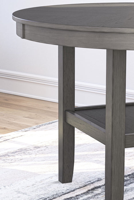 Wrenning - Dining Room Table Set (Set of 5) - Gray - Simple Home Plus