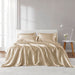 Satin - 4 Piece Twin Luxury Sheet Set - Champagne - Simple Home Plus