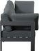 Nizuc - Outdoor Patio 3 Seat Modular Sofa With Gray Frame - Simple Home Plus