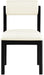 Roundhill - Faux Leather Dining Chair (Set of 2) - Black Frame - Simple Home Plus