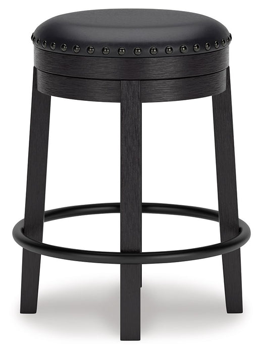 Valebeck - Upholstered Swivel Stool - Simple Home Plus