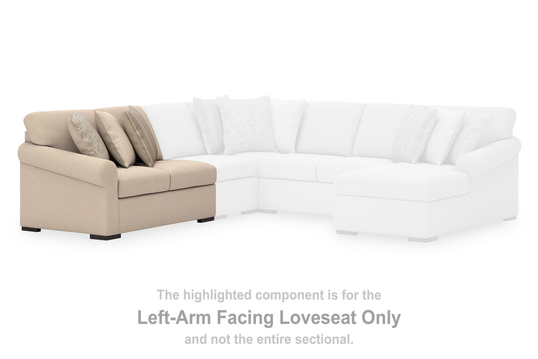 LadyMae - LAF Loveseat - Twill - Simple Home Plus