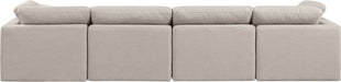 Indulge - Linen 4 Seat Modular Sofa - Simple Home Plus