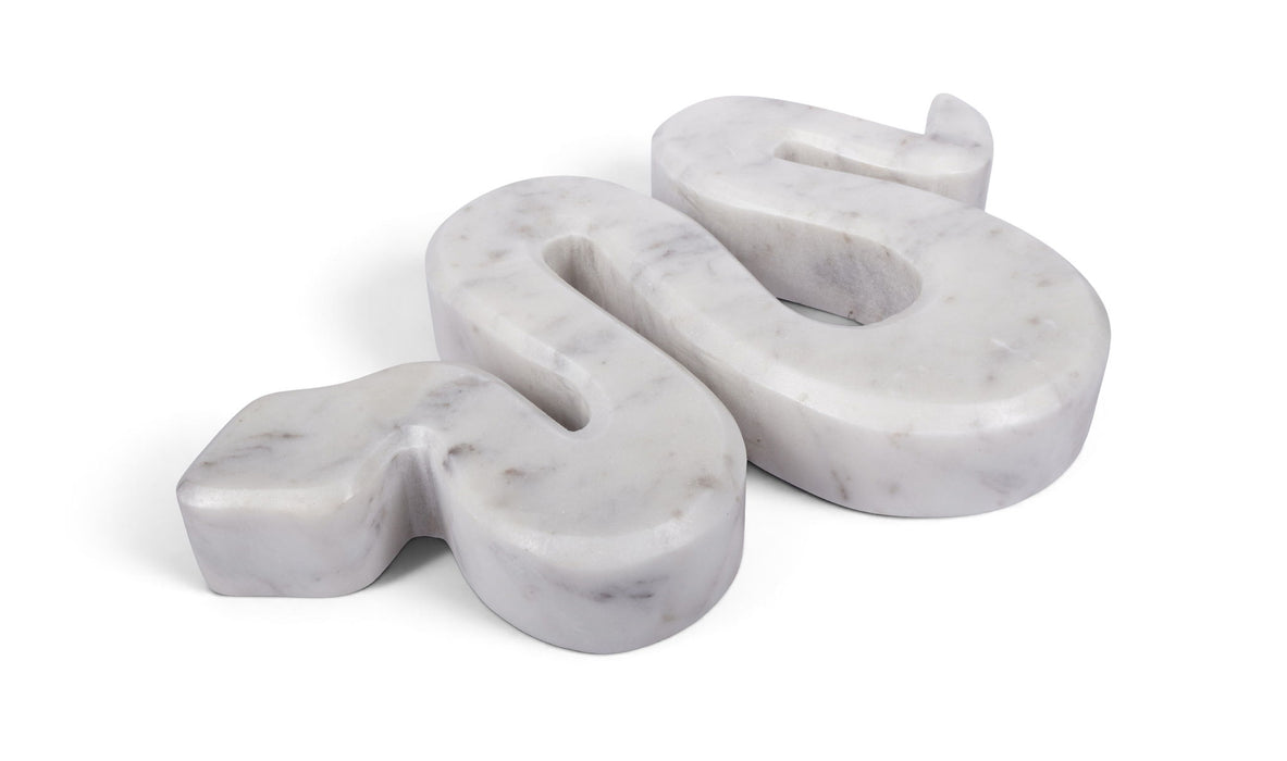 Asp - Genuine Marble Tabletop Object - Simple Home Plus