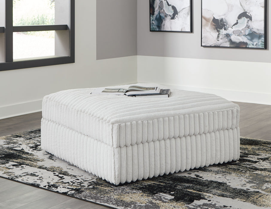 Stupendous - Alloy - Oversized Accent Ottoman - Simple Home Plus