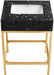 Marmo - Engineered Marble Bathroom Vanity With Gold Base - Simple Home Plus