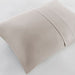 Mina - Full/Queen Waffle Weave Textured Duvet Cover Set - Neutral - Simple Home Plus