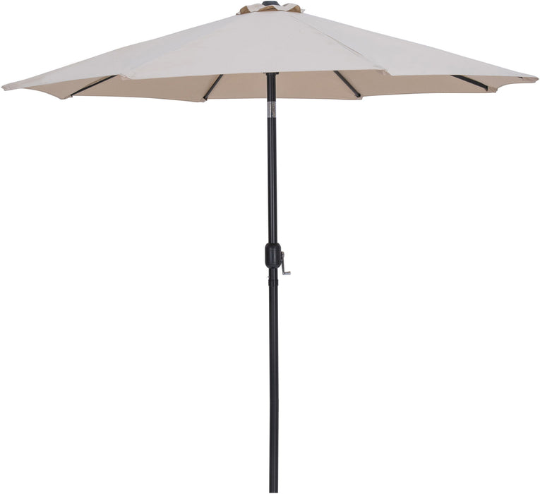 Fiji - Aluminum Patio Umbrella With Round Black Base - Simple Home Plus