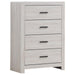 Brantford - 4-Drawer Bedroom Chest - Simple Home Plus