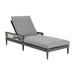Zella - Outdoor Patio Chaise Lounge Chair - Gray / Earl Gray - Simple Home Plus