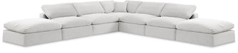 Comfy - 7 Piece Velvet Modular Corner Sectional - Simple Home Plus