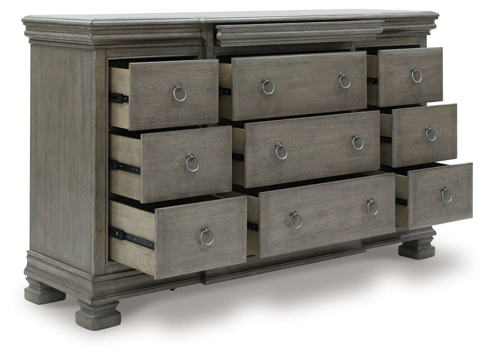 Lexorne - Gray - Dresser - Simple Home Plus
