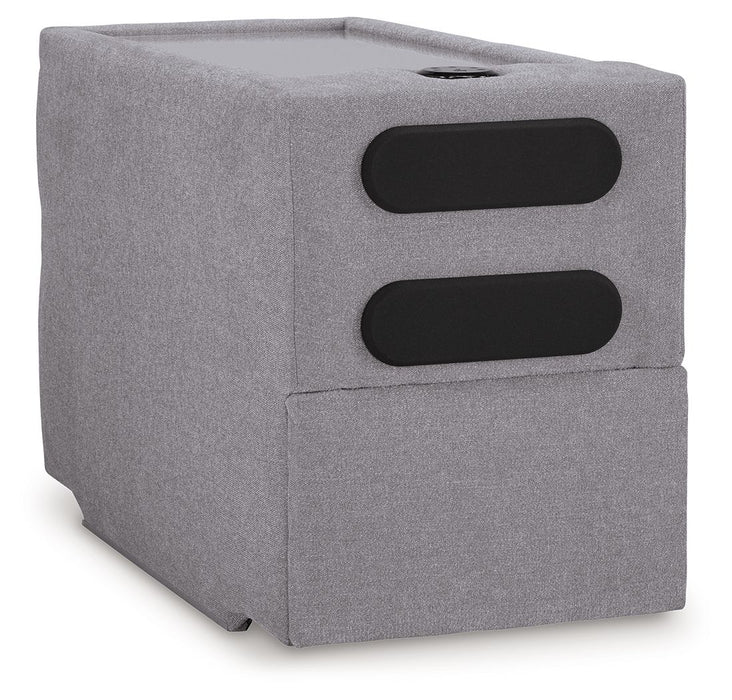 Modmax - Console With Audio System - Granite - Simple Home Plus