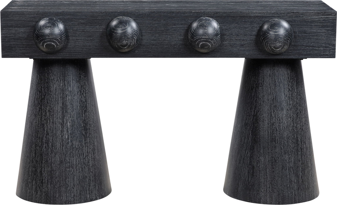 Bracciano - Oak Veneer Console Table - Simple Home Plus