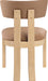 Lavrin - Vegan Leather Dining Side Chair (Set of 2) - Natural Base - Simple Home Plus