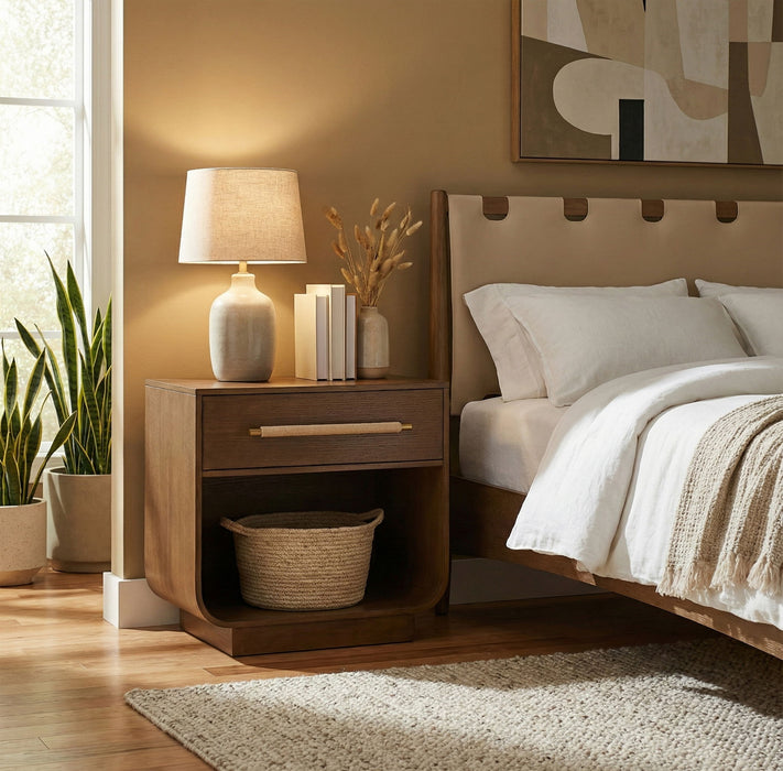 Sorell - Solid Wood Night Stand - Simple Home Plus