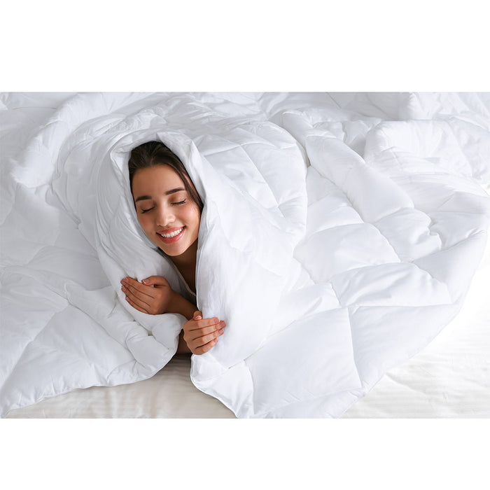 Maximum Warmth - Down Alternative Comforter - White - Simple Home Plus