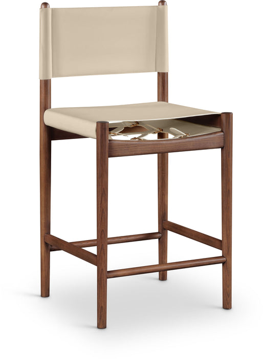 Rawlins - Counter Stool - Walnut Frame - Simple Home Plus