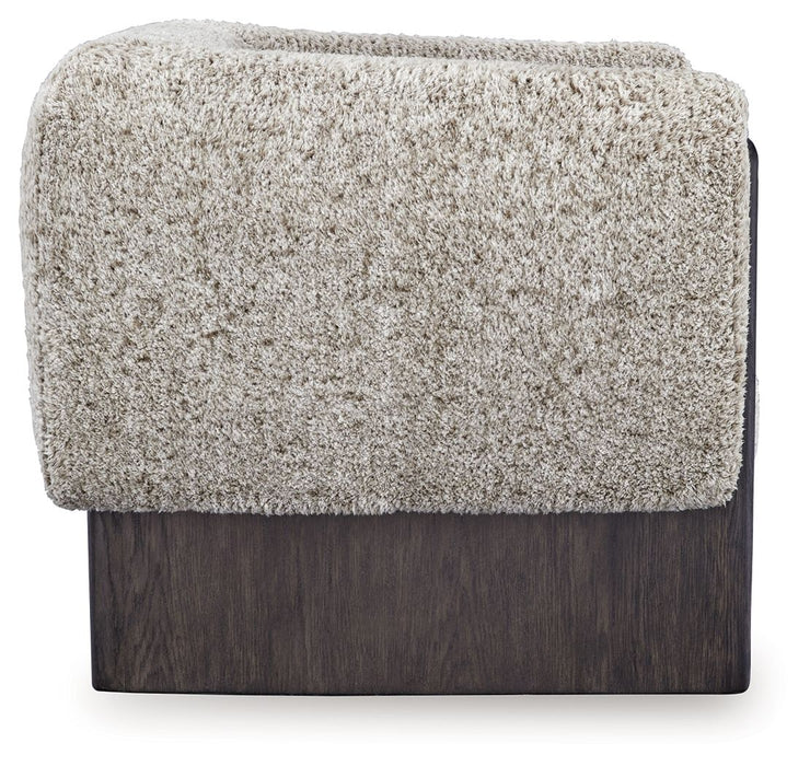 Olethea - Accent Chair - Oatmeal - Simple Home Plus