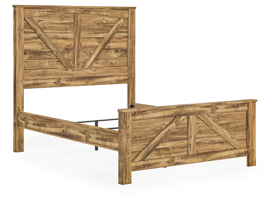 Maystonna - Crossbuck Panel Bed - Simple Home Plus