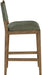 Avon - Linen Textured Performance Fabric Counter Stool - Simple Home Plus