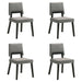 Channell - Dining Chair With Black Frame - Simple Home Plus