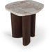 Puglia - Marble Top And Oak Wood Base Table - Simple Home Plus