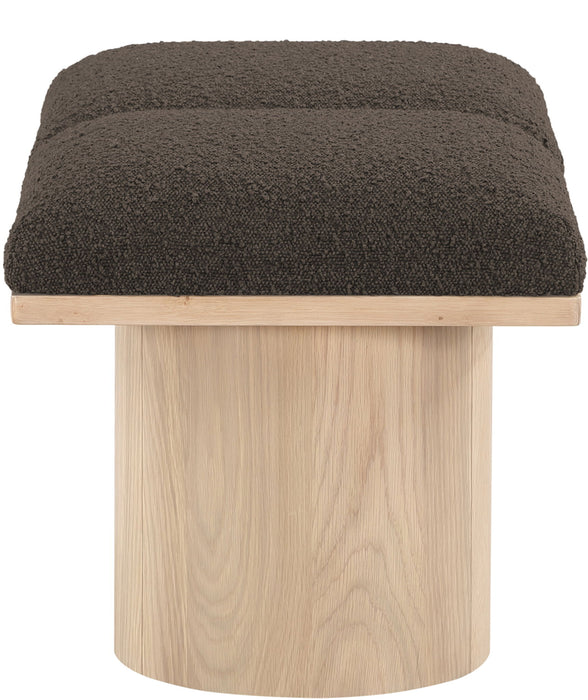 Pavilion - 2 Piece Modular Bench With Natural Base - Simple Home Plus