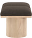 Pavilion - 2 Piece Modular Bench With Natural Base - Simple Home Plus