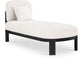 Maybourne - Chaise / Bench With Black Frame - Simple Home Plus