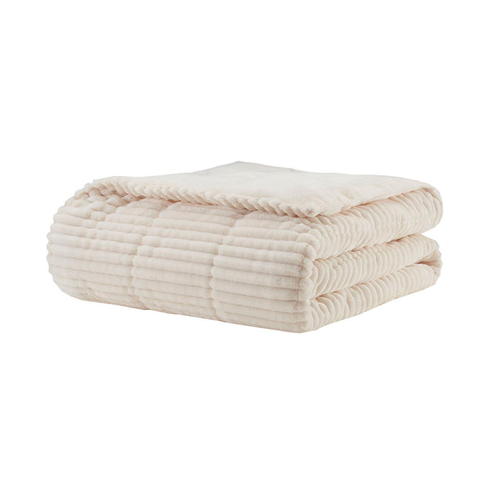 Parker - Throw - Ivory - Simple Home Plus
