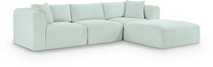 Shaggy - 4 Piece Modular Sectional - Simple Home Plus
