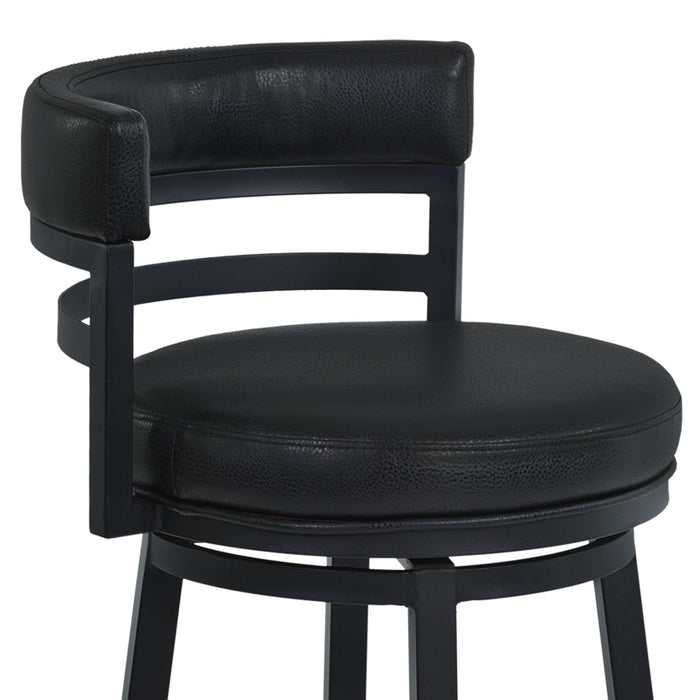Madrid - Swivel Bar Stool - Auburn Bay - Simple Home Plus