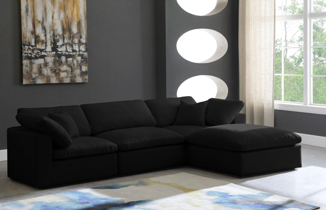 Cozy - 4 Piece Modular Sectional With Chaise - Simple Home Plus