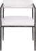 Axis - Linen Textured Cream Fabric Upholstered Dining Chair (Set of 2) - Simple Home Plus