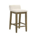 Annikah - Modern Transitional Wood Counter Height Kitchen Bar Stool - Simple Home Plus