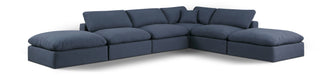 Comfy - 6 Piece Linen Modular Sectional - Simple Home Plus